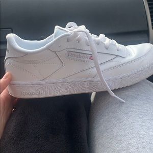 White Reebok Club C